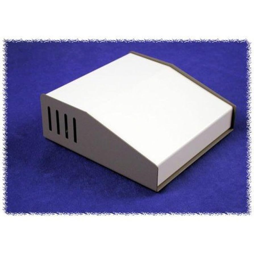 かん15BOX 515-0920, Light Gray Steel/Aluminum Sloped Console Enclosure